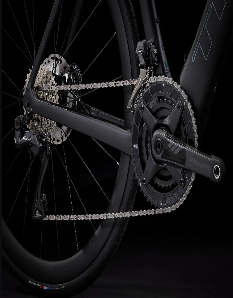 Trek Domane+ SLR 7 Ultegra Di2 Electric Road Bike 2025 in Matte Deep Smoke-2